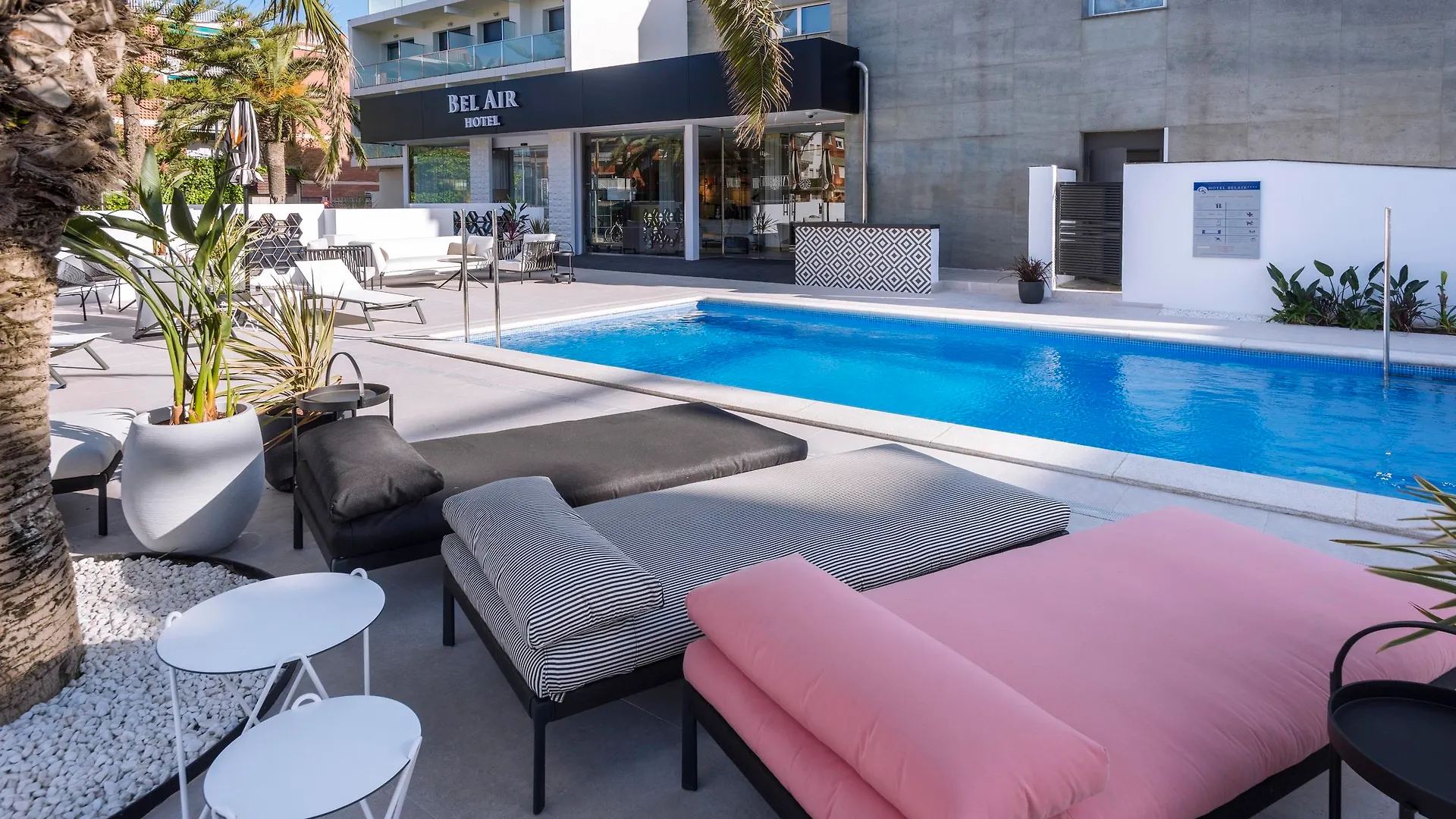 Hotel Bel Air location